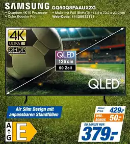 expert Techno Land SAMSUNG GQ50Q8FAAUXZG Angebot