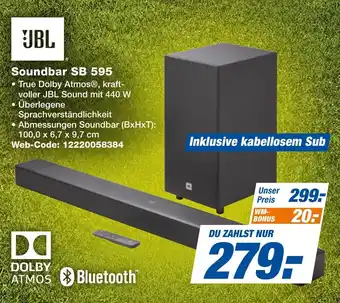 expert Techno Land JBL Soundbar SB 595 Angebot
