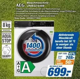 expert Techno Land AEG Waschmaschine LR8EG75489 Angebot