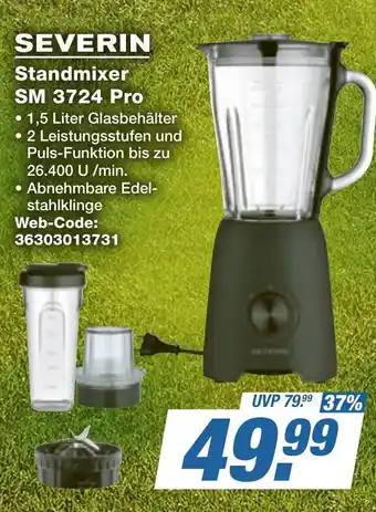 expert Techno Land SEVERIN Standmixer SM 3724 Pro Angebot