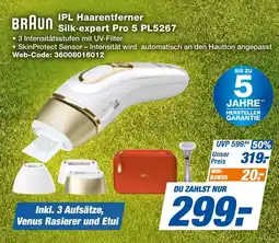 expert Techno Land BRAUN IPL Haarentferner Silk expert Pro 5 PL5267 Angebot