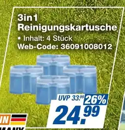 expert Techno Land 3in1 Reinigungskartusche Angebot