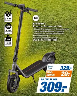 expert Techno Land E-Scooter Electric Scooter 6 Lite Angebot