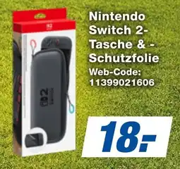 expert Techno Land Nintendo Switch 2- Tasche &- Schutzfolie Angebot