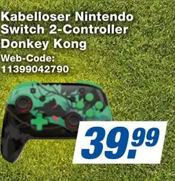 expert Techno Land Kabelloser Nintendo Switch 2-Controller Donkey Kong Angebot