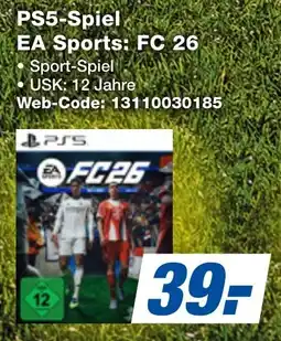 expert Techno Land PS5-Spiel EA Sports: FC 26 Angebot