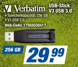 expert Techno Land Verbatim USB-Stick V3 USB 3.0 Angebot
