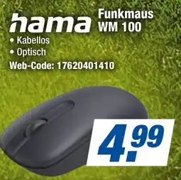 expert Techno Land hama Funkmaus WM 100 Angebot