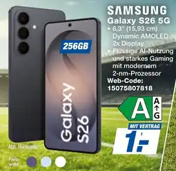 expert Techno Land SAMSUNG Galaxy S26 5G Angebot