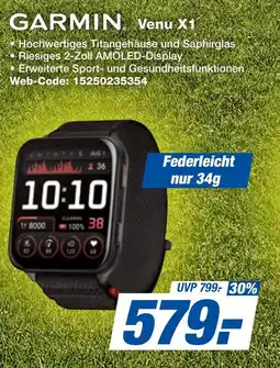 expert Techno Land GARMIN Venu X1 Angebot