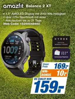 expert Techno Land amazfit Balance 2 XT Angebot
