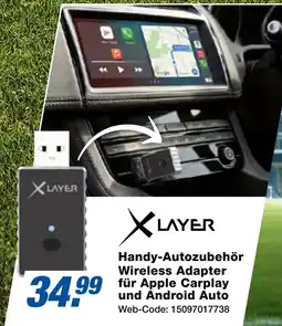 expert Techno Land XLAYER Handy-Autozubehör Wireless Adapter 99 für Apple Carplay und Android Auto Angebot