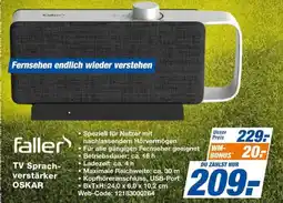 Expert Faller TV Sprachverstärker OSKAR Angebot