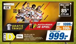 Expert TCL QD-Mini LED TV 85MQLED75K Angebot