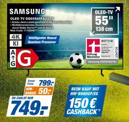 Expert SAMSUNG OLED TV GQ55S85FAUXZG Angebot