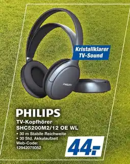 Expert PHILIPS TV-Kopfhörer SHC5200M2/12 OE WL Angebot