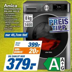 Expert Amica Waschmaschine WA 484 085 G Angebot