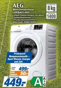 Expert AEG Waschmaschine L6FBA51480 Angebot