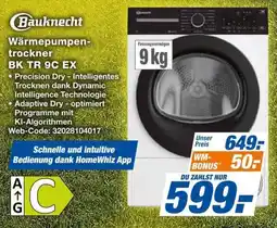 Expert Bauknecht Wärmepumpentrockner BK TR 9C EX Angebot