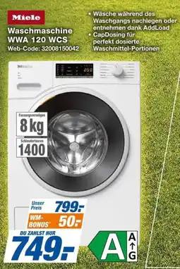 Expert Miele Waschmaschine WWA 120 WCS Angebot