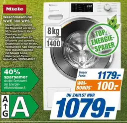 Expert Miele Waschmaschine WWE 380 WPS Angebot