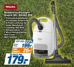 Expert Miele Bodenstaubsauger Guard M1 S8380 BW Angebot