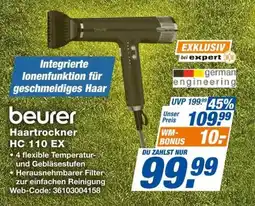 Expert beurer Haartrockner HC 110 EX Angebot