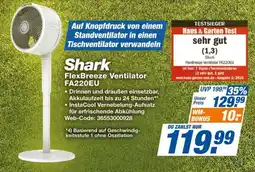 Expert Shark FlexBreeze Ventilator FA220EU Angebot