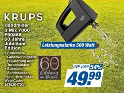 Expert KRUPS Handmixer 3 mix 7000 F60858 60 Jahre Jubiläum Edition Angebot