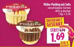 diska Müller Pudding mit Soße Angebot