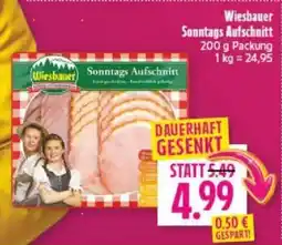diska Wiesbauer) Sonntags Aufschnitt Angebot