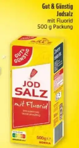 diska Gut & Günstig Jodsalz Angebot