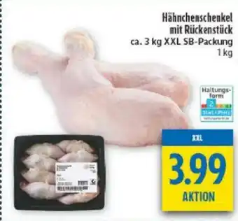 diska Hähnchenschenkel mit Rückenstück Angebot