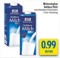 diska Weihenstephan Haltbare Milch Angebot
