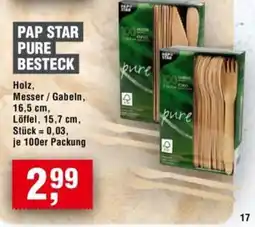 Handelshof PAP STAR PURE BESTECK Angebot