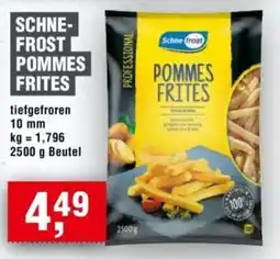 Handelshof SCHNE- FROST POMMES FRITES Angebot