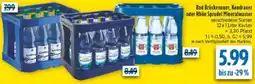 diska Bad Brückenauer, Kondrauer oder Rhön Sprudel Mineralwasser Angebot
