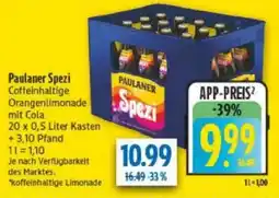 diska Paulaner Spezi Angebot