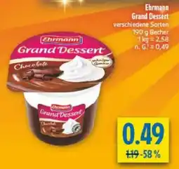 diska Ehrmann Grand Dessert Angebot