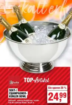 Handelshof Fuchs SEKT-/ CHAMPAGNER- KÜHLER BOWL Angebot