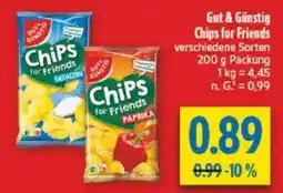 diska Gut & Günstig Chips for Friends Angebot