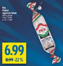 diska Pick Original ungarische Salami Angebot