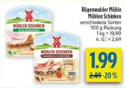 diska Rügenwalder Mühle Mühlen Schinken Angebot