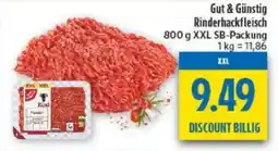 diska Gut & Günstig Rinderhackfleisch Angebot