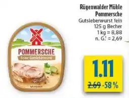 diska Rügenwalder Mühle Pommersche Angebot