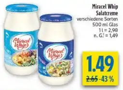 diska Miracel Whip Salatcreme Angebot