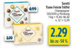 diska Sarotti Tiamo Feinste Trüffel Angebot