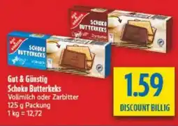 diska Gut & Günstig Schoko Butterkeks Angebot