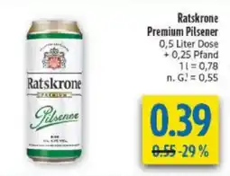 diska Ratskrone Premium Pilsener Angebot
