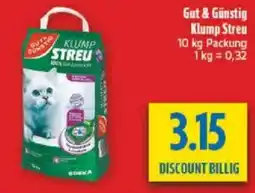 diska Gut & Günstig Klump Streu Angebot